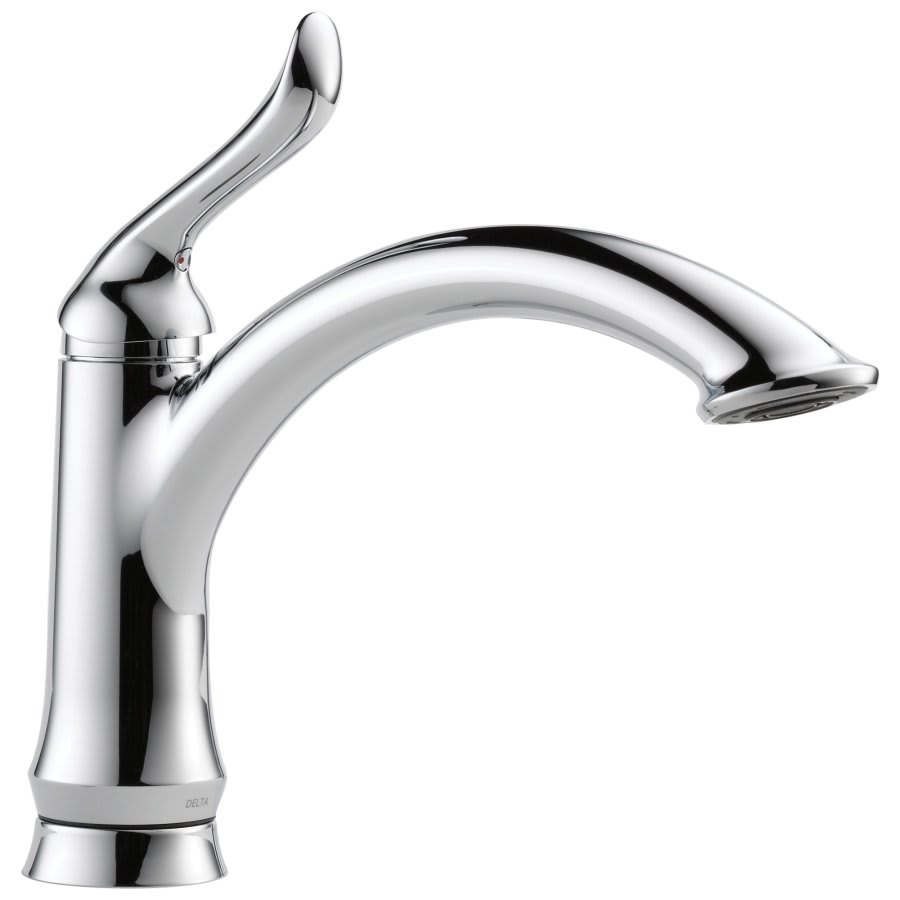 Linden™ Kitchen Faucet, Deck Mount, ADA, 1 Lever Handle, 1 or 3-Hole, Chrome