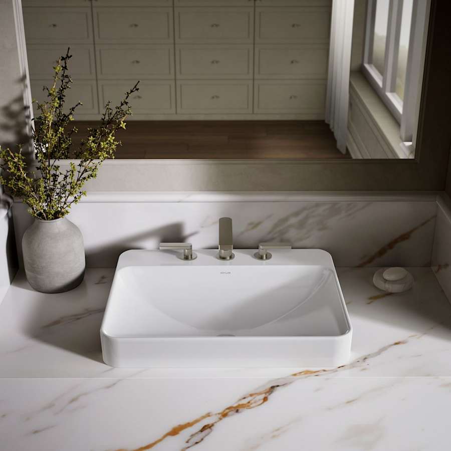 Vox 22" Vessel / Drop In Sink with Overflow