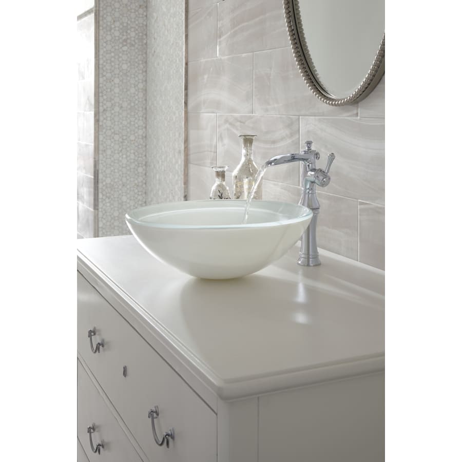 Cassidy Single Hole Waterfall Bathroom Vessel Faucet - Includes Lifetime Warranty - Less Drain Assembly