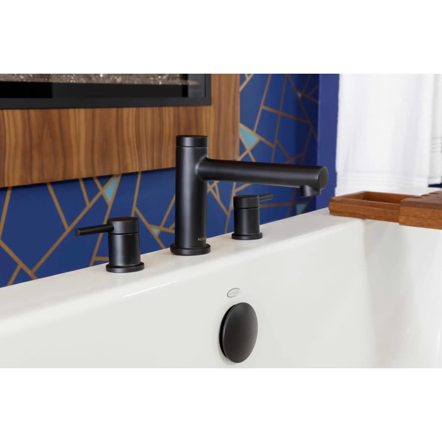 Deck Mounted Roman Tub Filler Trim from the Align Collection (Less Valve)