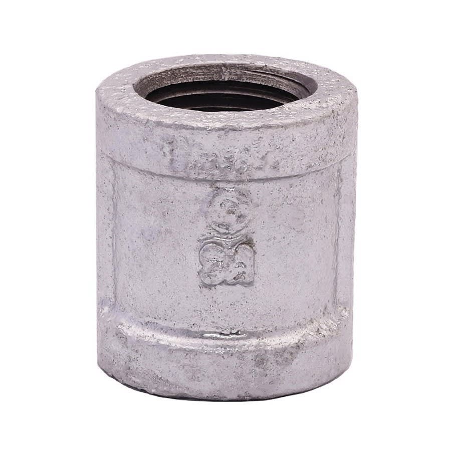 Coupling, 2 in, FNPT, 150 lb, Malleable Iron, Galvanized