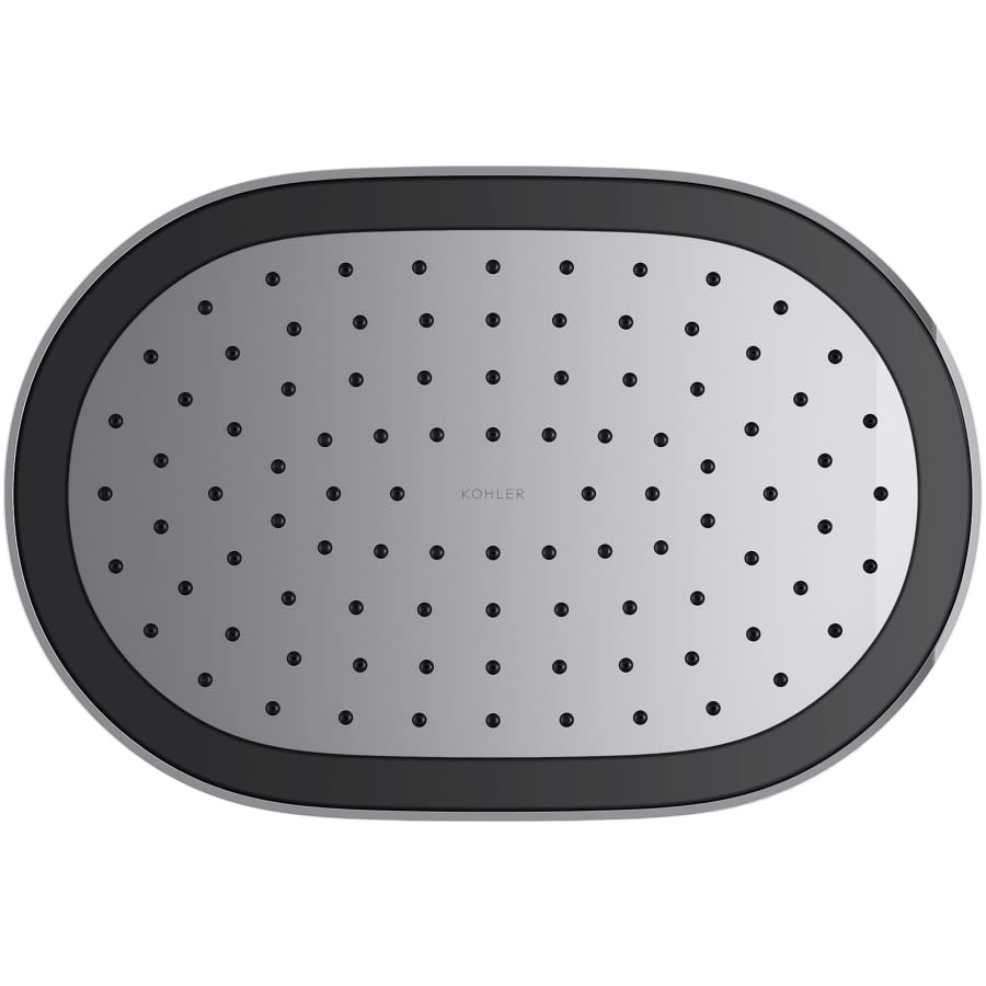 Statement Oblong 12" Single Function 1.75 GPM Rainhead with MasterClean Sprayface and Katalyst Air-Induction Technology