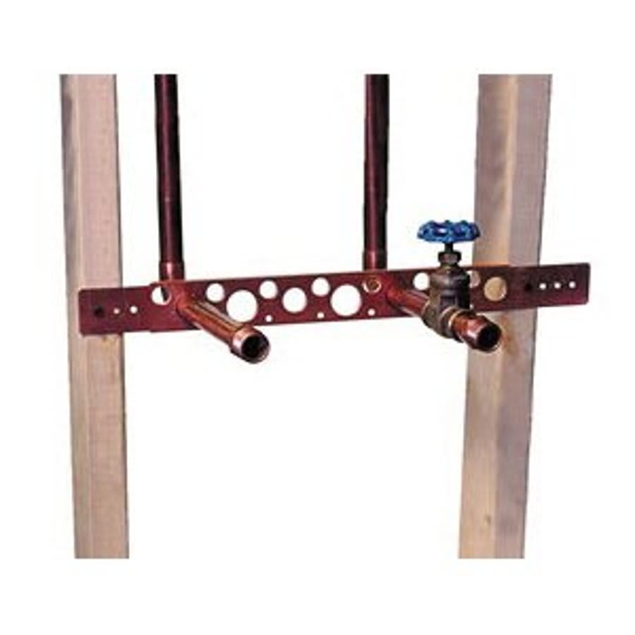 Flat Bracket, 1/2 to 1 in Hole, 25 lb, Cold Rolled Steel, Copper-Bonded™ Domestic