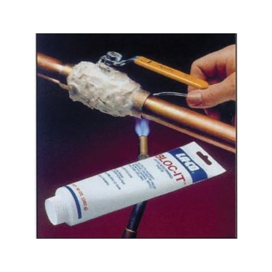 BLOC-IT® Heat-Absorbing Paste, 10 oz Tube, Paste, Pink/Beige