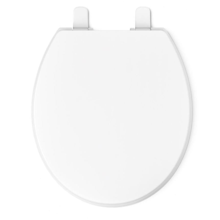 Brevia Round-Front Quiet-Close Toilet Seat