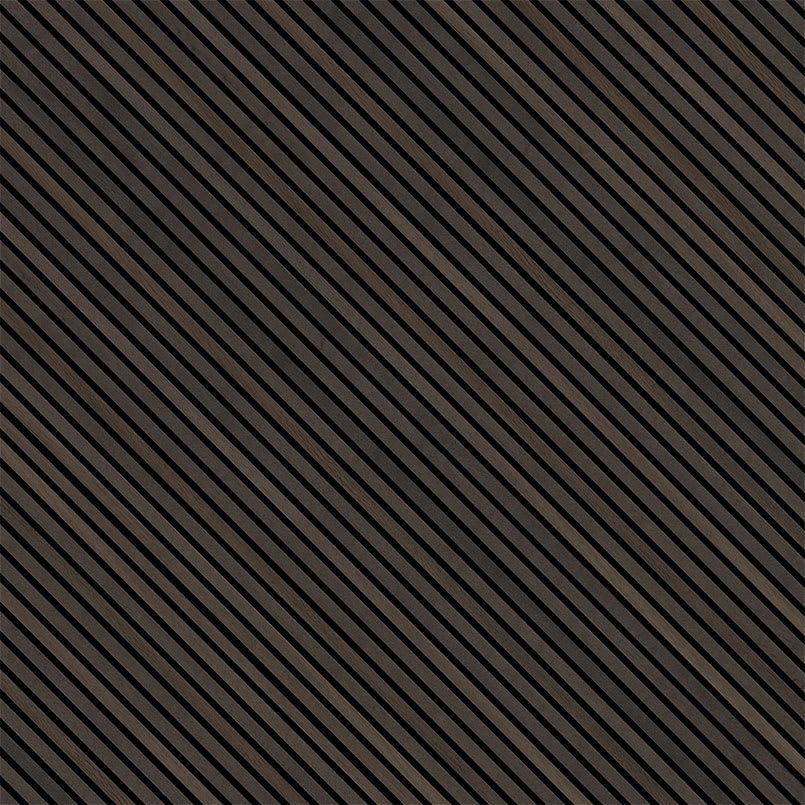Umber Acoustic Wood Slat Panels