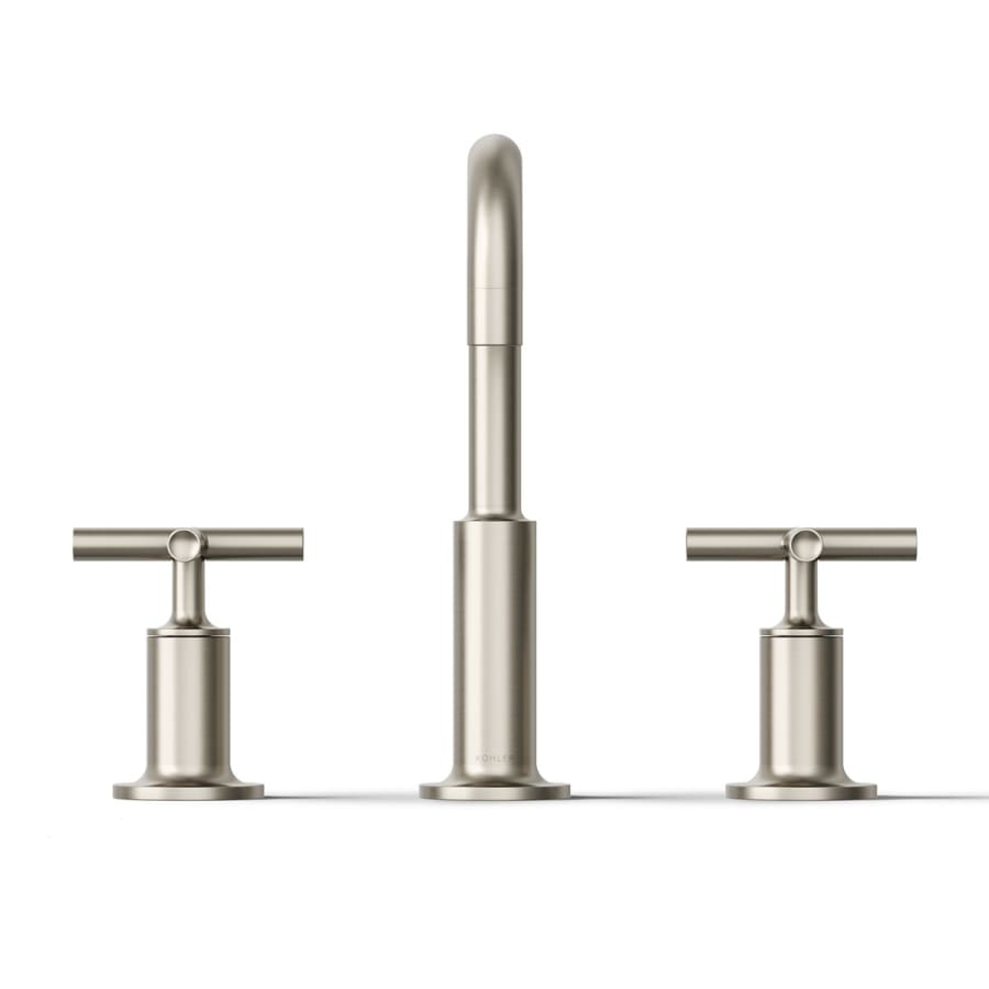 Purist 1.2 GPM Widespread Bathroom Faucet with Pop-Up Drain Assembly