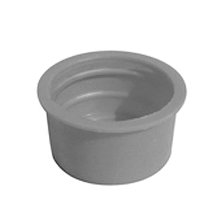 Slip-On Test Cap, 3 in, Plastic, Orange