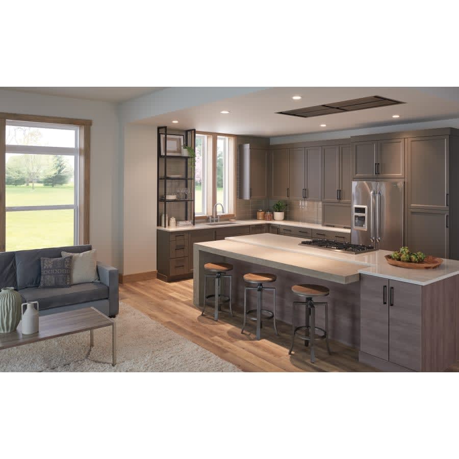 Broderick 1.8 GPM Widespread Bridge Pull Down Kitchen Faucet