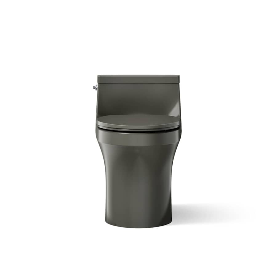 San Souci 1.28 GPF Elongated One-Piece Comfort Height Toilet with AquaPiston Technology - Seat Included