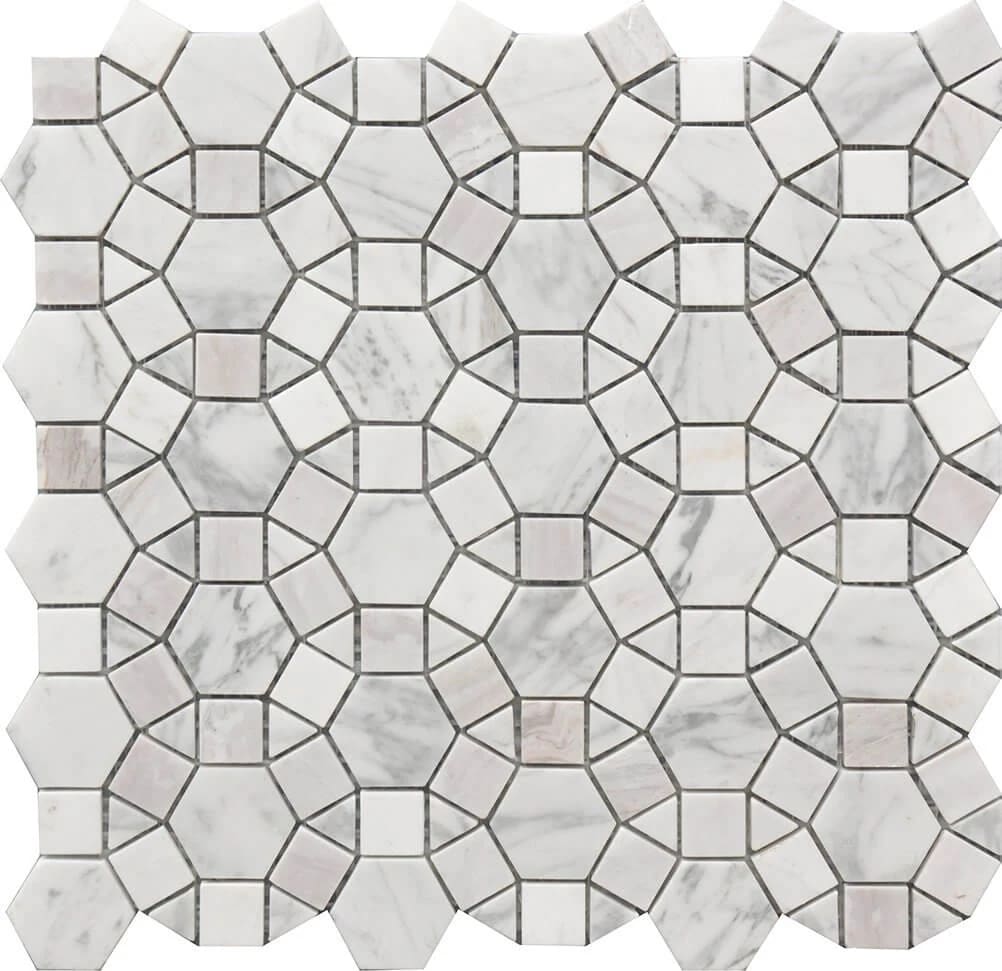 KALEIDOSCOPE MARBLE MOSAIC 12X12