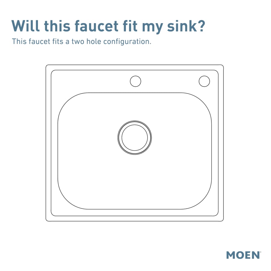 Chateau Single Handle Kitchen Faucet with Side Spray