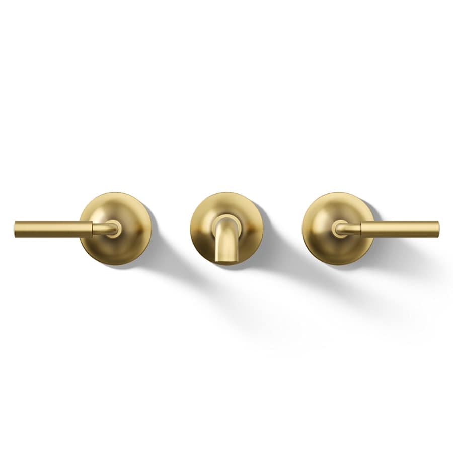 Tone 1.2 GPM Wall Mounted Widespread Bathroom Faucet