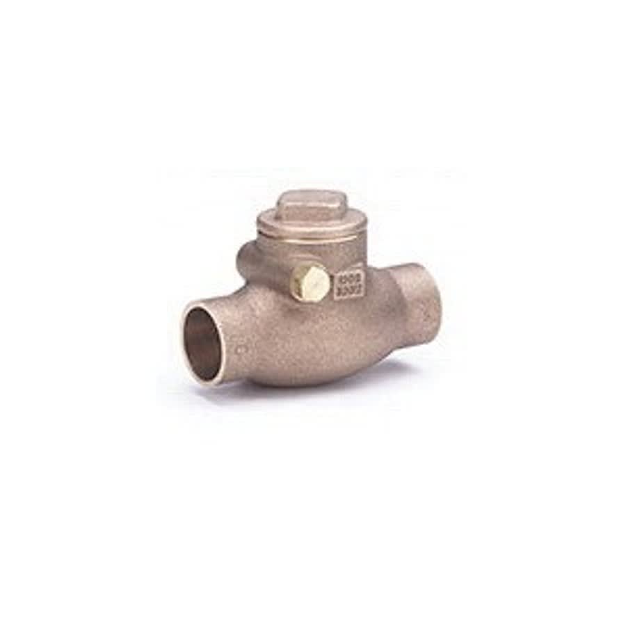 Swing Check Valve, 1-1/2 in, C, Bronze