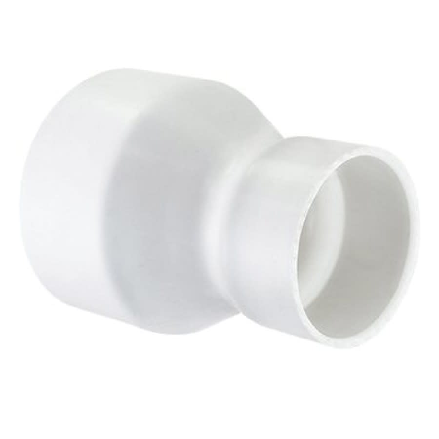 Reducer Coupling, 2 x 1-1/4 in, Socket, SCH 40/STD, PVC