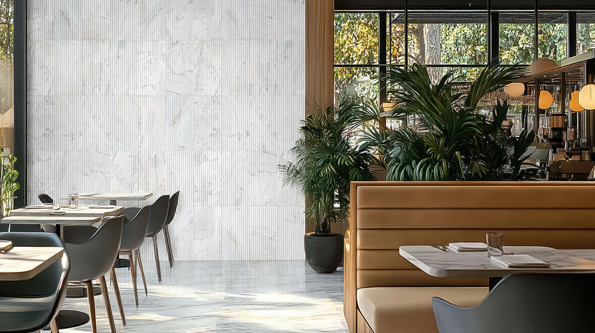 Arabescato Venato Milano Ribbo Honed