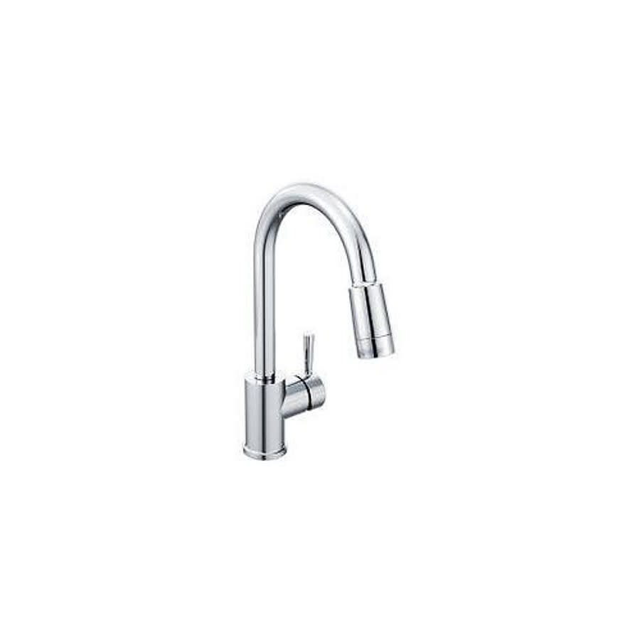 Edgestone™ Kitchen Faucet, Deck Mount, ADA, 1 Lever Handle, 1 or 3-Hole, Chrome