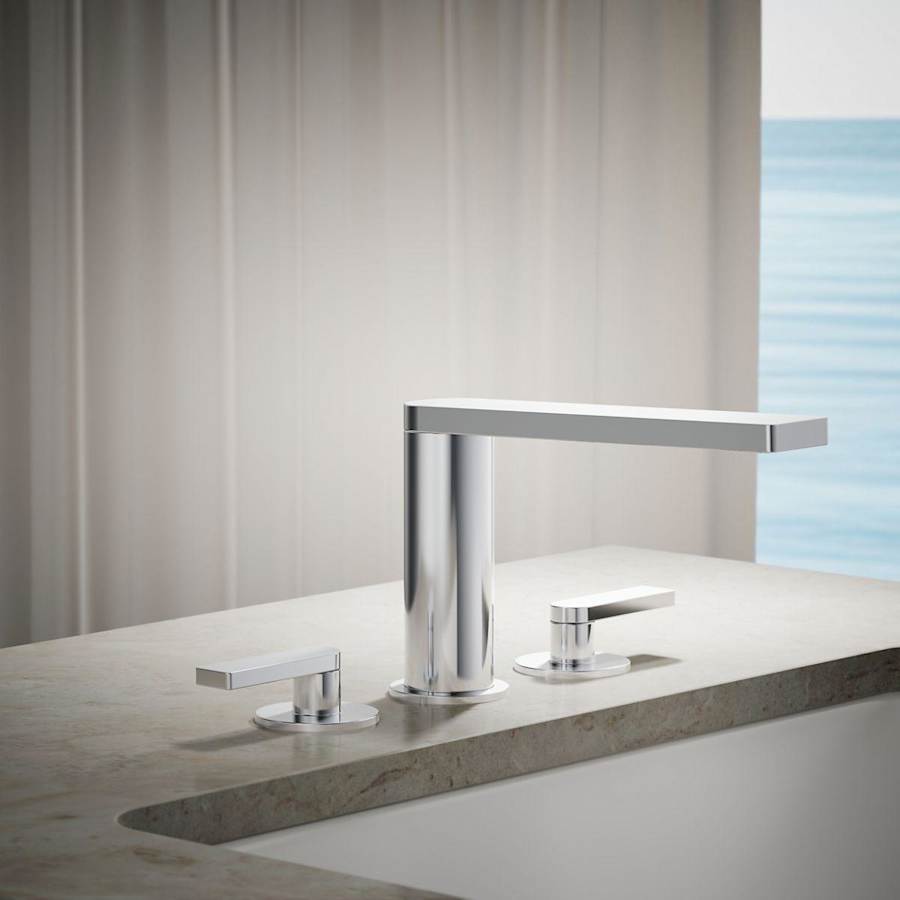 Composed Deck Mounted Roman Tub Filler