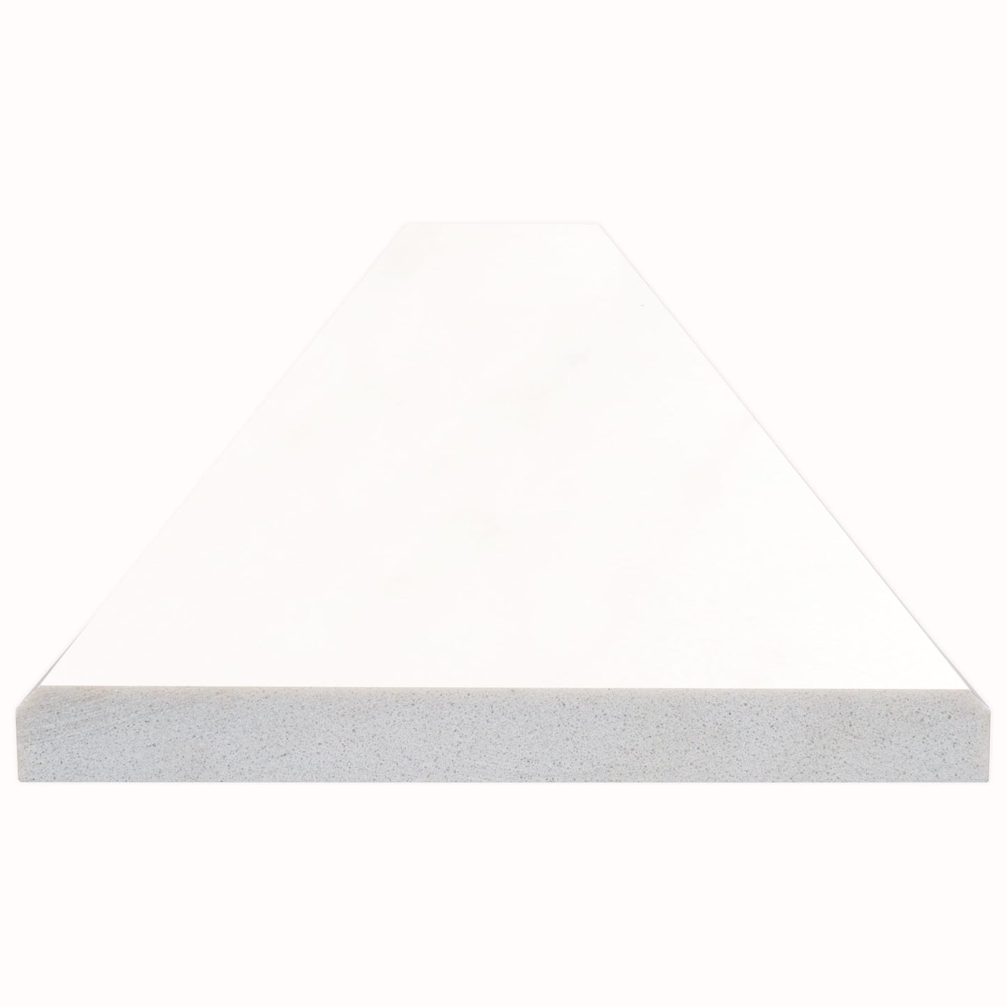 BRIGHT WHITE 4X24X0.62 DBL B POL-ENG