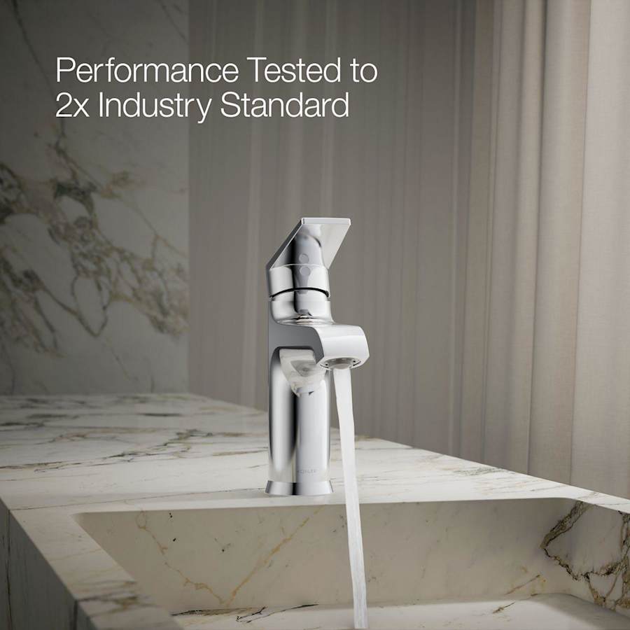 Hint 1.2 GPM Single Hole Bathroom Faucet with Pop-Up Drain Assembly