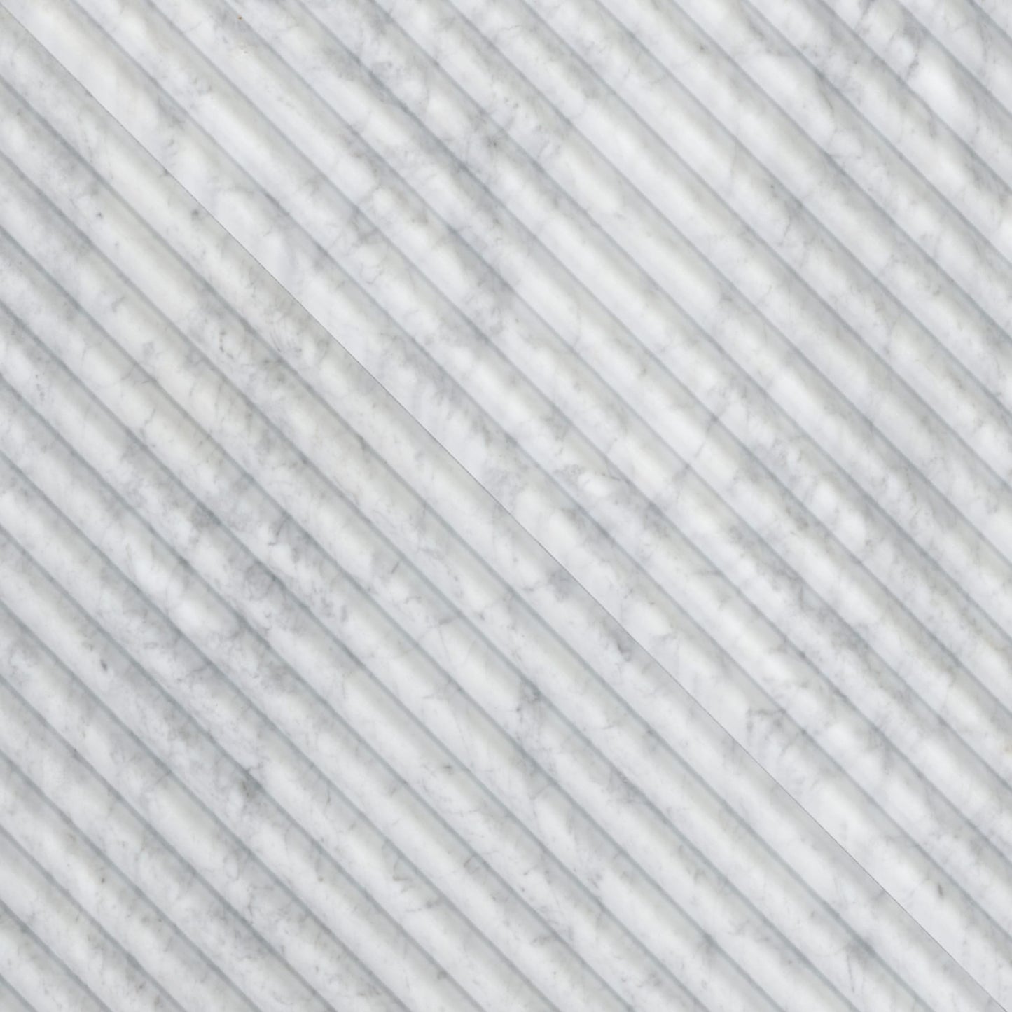 Carrara White Milano Ribbo Honed