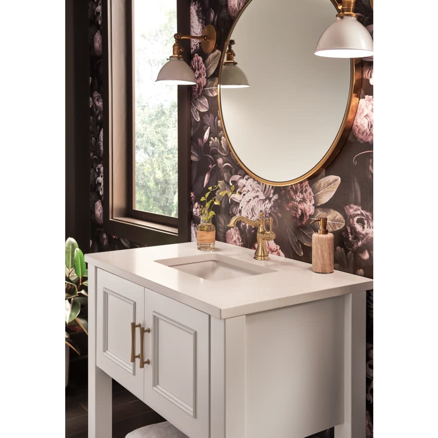 Cassidy Single Hole Bathroom Faucet with Pop-Up Drain Assembly - Includes Lifetime Warranty