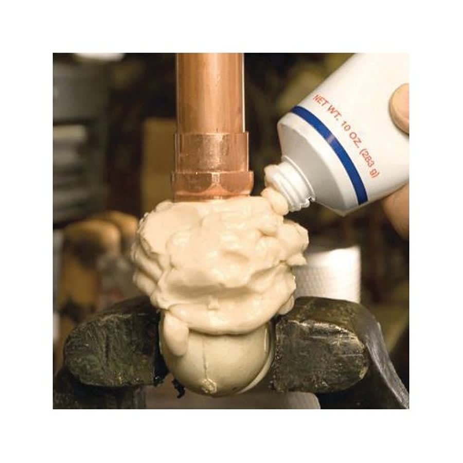BLOC-IT® Heat-Absorbing Paste, 10 oz Tube, Paste, Pink/Beige