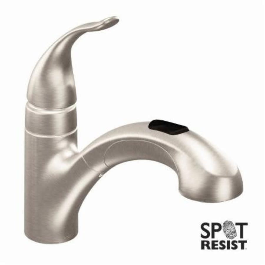 Integra® Kitchen Faucet, Deck Mount, ADA, 1 Lever Handle, 1 or 3-Hole, Spot Resist Stainless