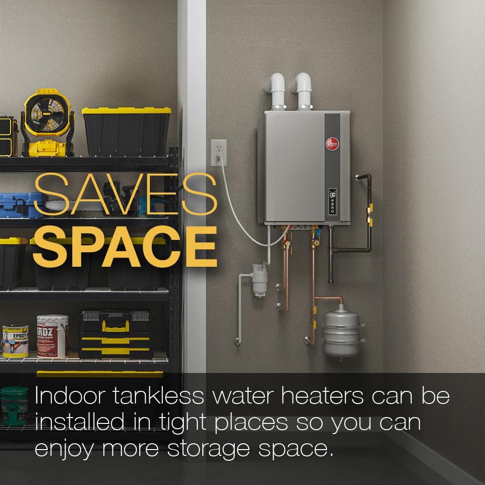 Performance Platinum 9.5 GPM Smart Super High Efficiency Indoor or Outdoor Natural Gas Tankless Water Heater