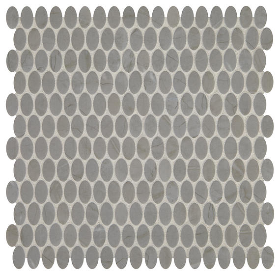 Statuette Paloma Gray Oval 1/2X1 Matte