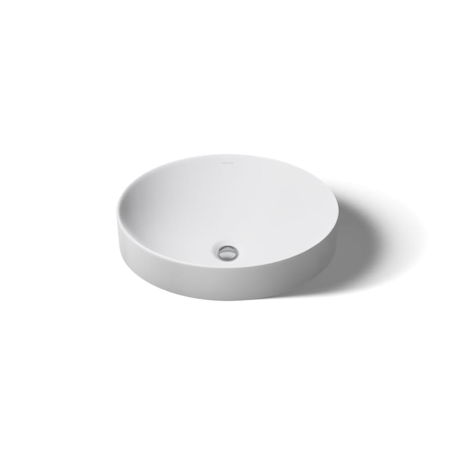 Vox 20" Vessel Vitreous China Bathroom Sink with Overflow