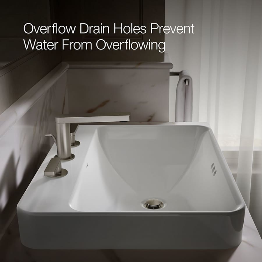 Vox 22" Vessel / Drop In Sink with Overflow