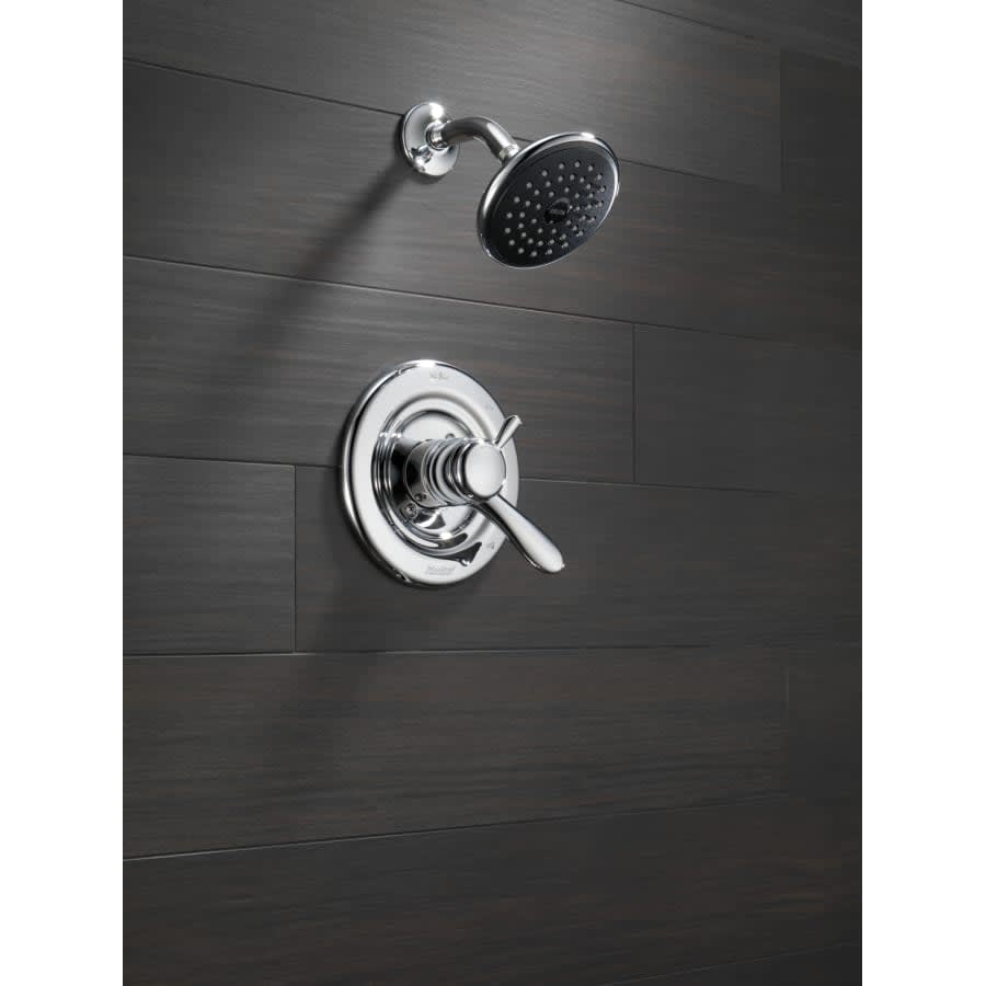 Lahara Monitor 17 Series Dual Function Pressure Balanced Valve Trim Only with Integrated Volume Control - Less Rough-In Valve
