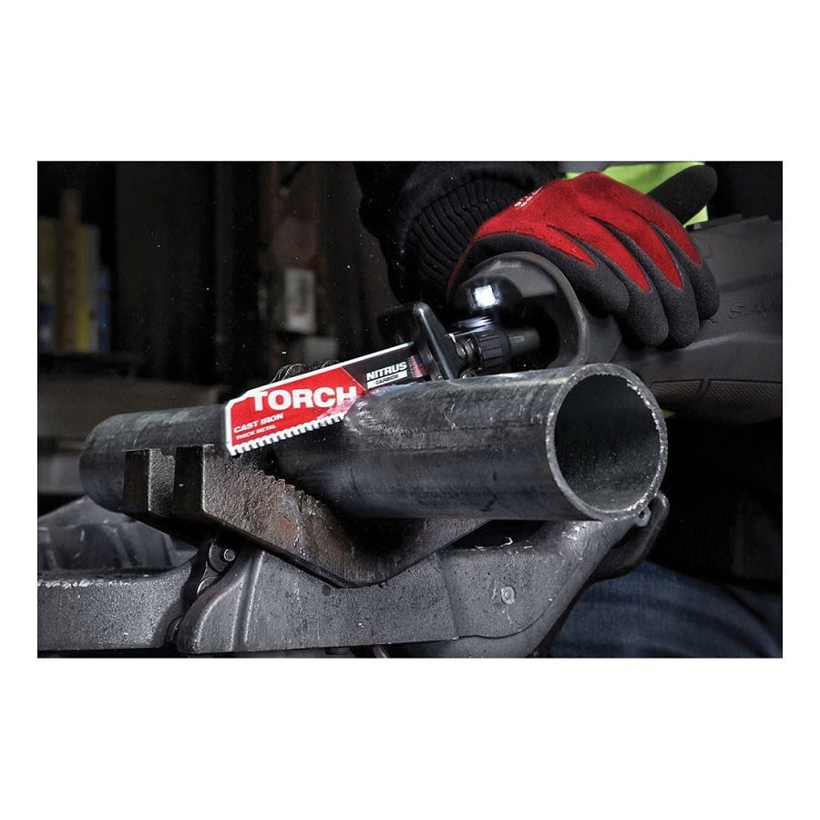 SAWZALL® The Torch™ Carbide Tip Reciprocating Saw Blade, 6 in L, 7 tpi, 0.05 in THK