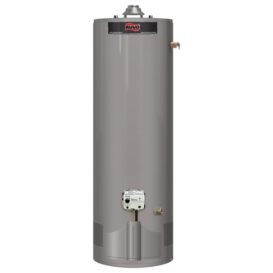 Atmospheric Tall Residential Water Heater, 40 gal, Natural Gas, 38 Kbtu/hr, Ultra Low NOx, 0.58 Energy Factor