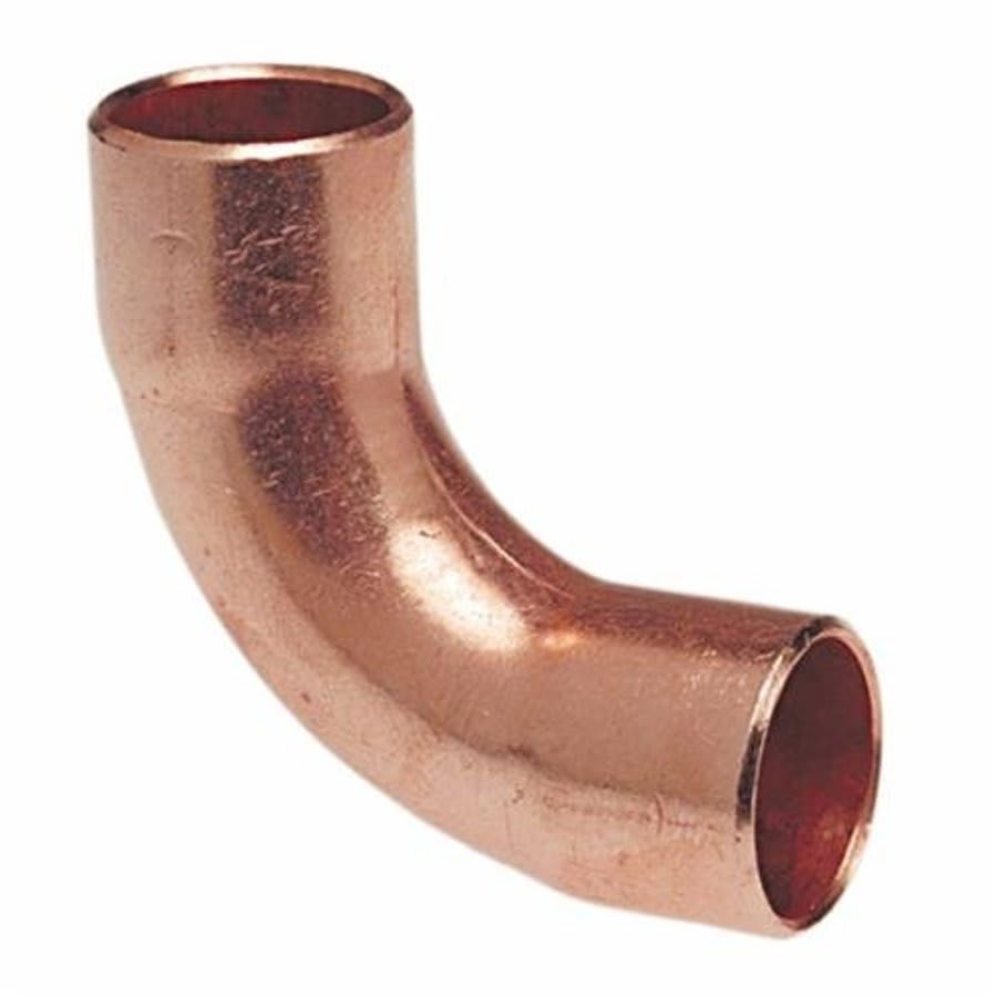 Long Turn 90 deg Elbow, 4 in, C, Copper