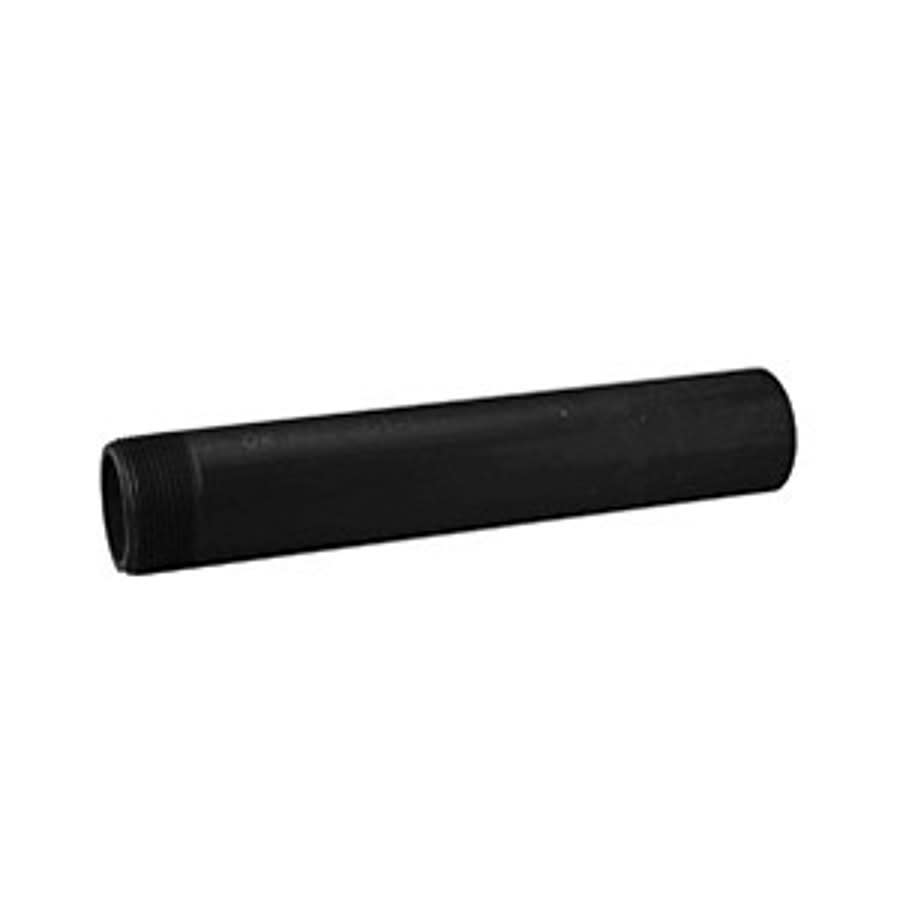 Nipple, 2-1/2 in, 6 in L, Plain x MNPT, PVC, SCH 80/XH