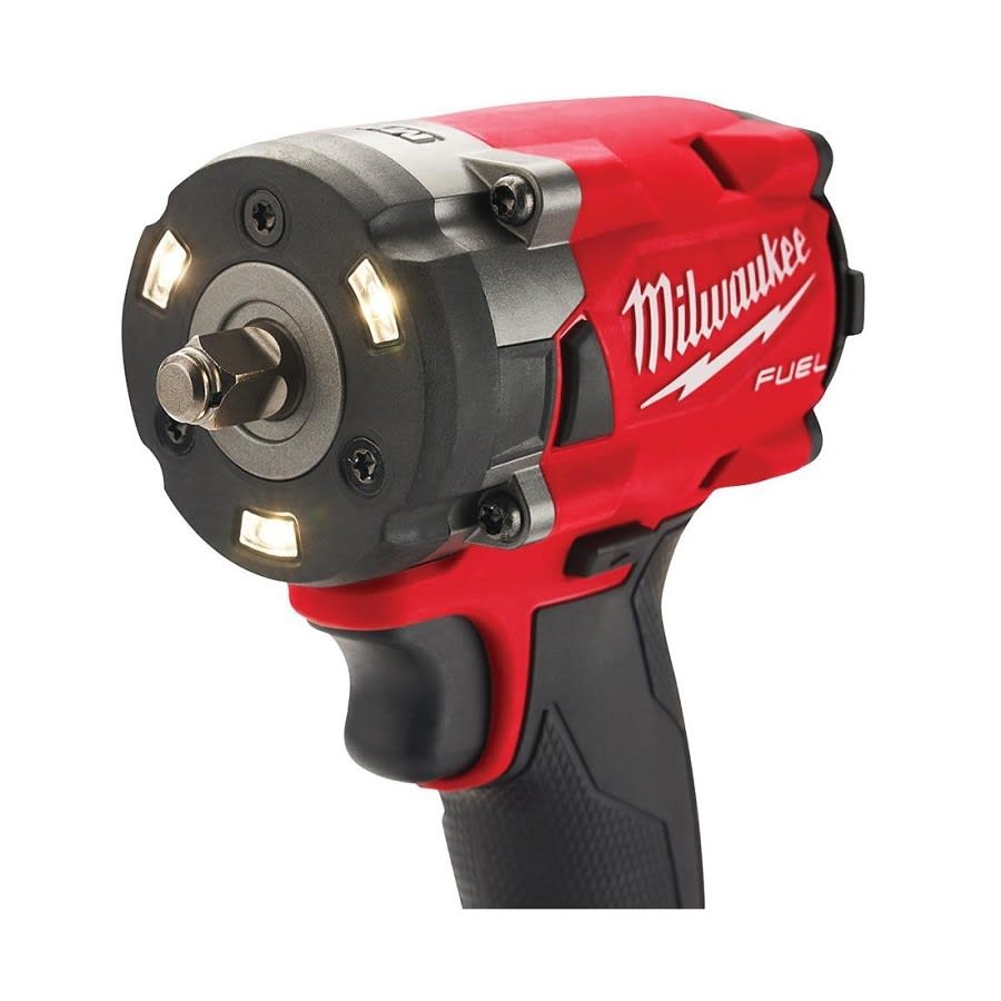 M18™ FUEL™ Cordless Variable Compact Impact Wrench With Friction Ring, 3/8 in, 250 ft-lb Torque, 18 V, 4.8 in OAL