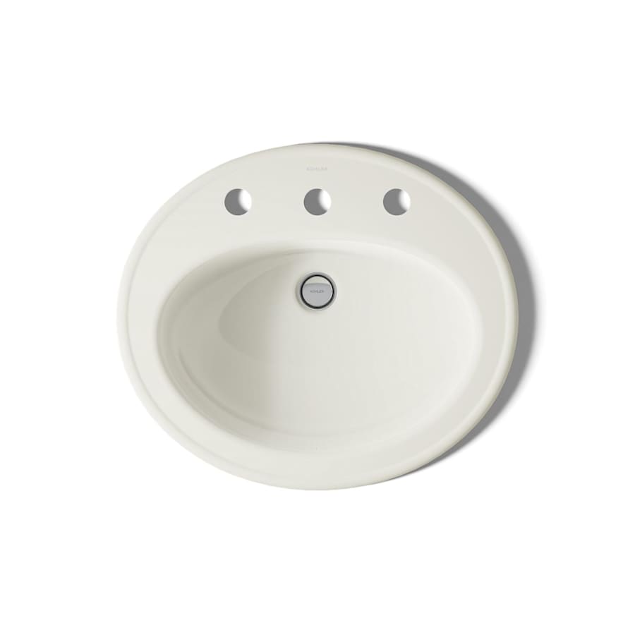 Pennington 16" Drop In Bathroom Sink with 3 Holes Drilled and Overflow
