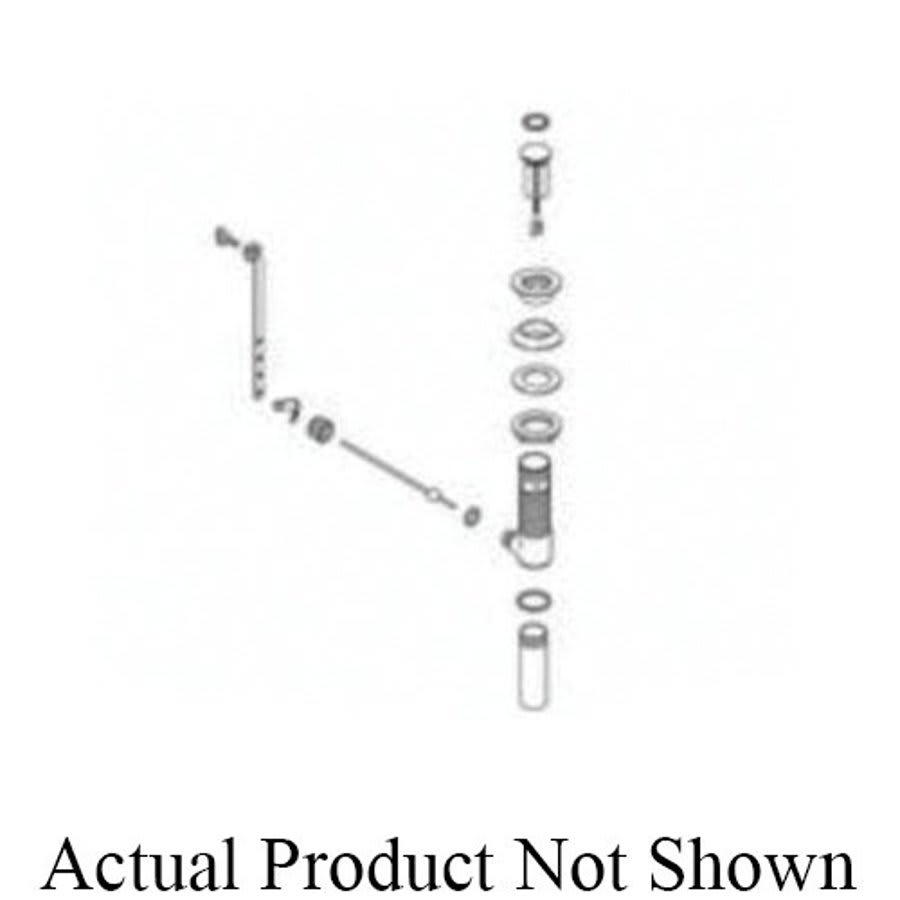 Standard Pop-Up Drain Assembly, Brushed Vibrant Brushed Nickel