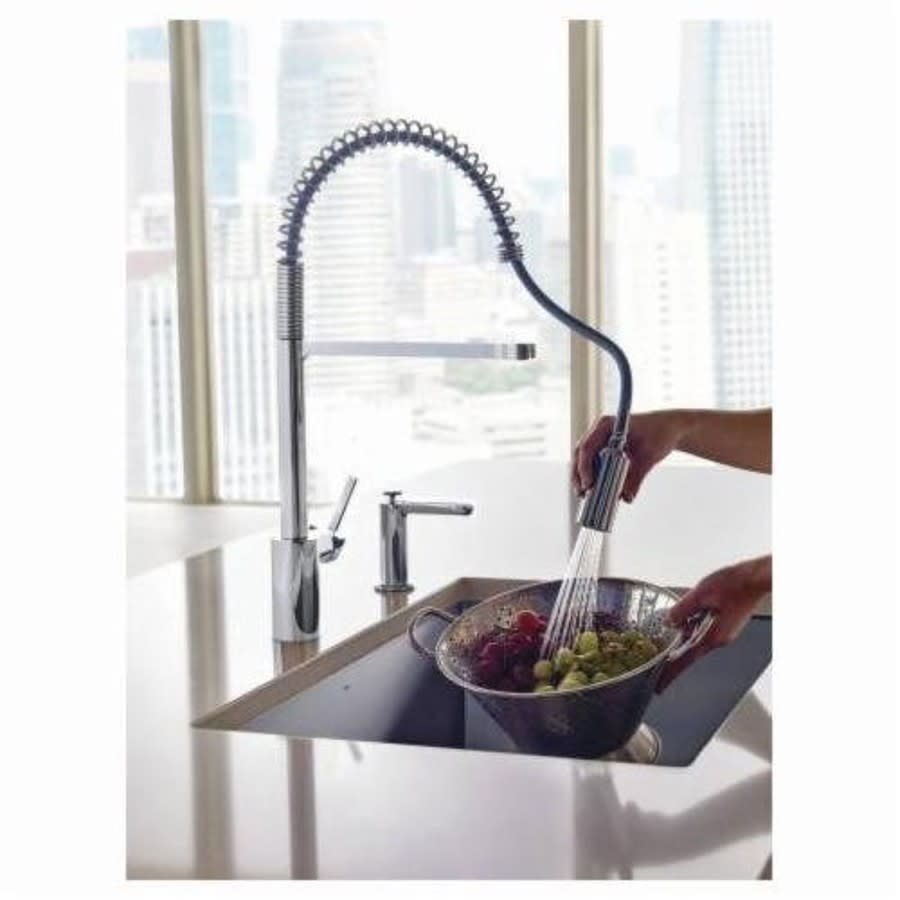 Align™ Kitchen Faucet, Deck Mount, ADA, 1 Lever Handle, 1-Hole, Polished Chrome