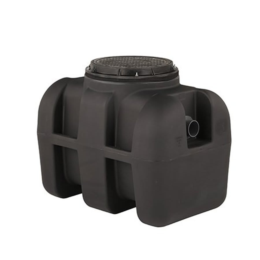 BIG Grease Interceptor, 250 lb, 50 gpm, Polyethylene