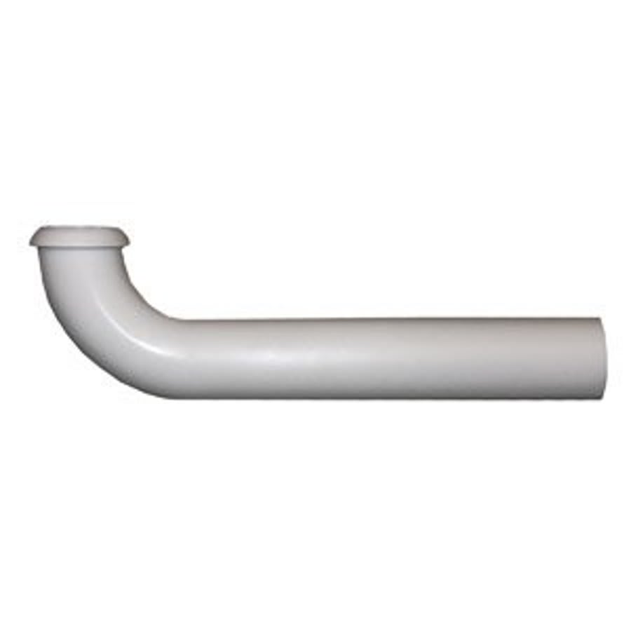 90 deg Tubular Waste Elbow, 1-1/2 in, White