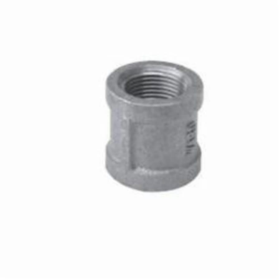 Coupling, 1-1/4 in, FNPT, 150 lb, Malleable Iron, Galvanized, Domestic