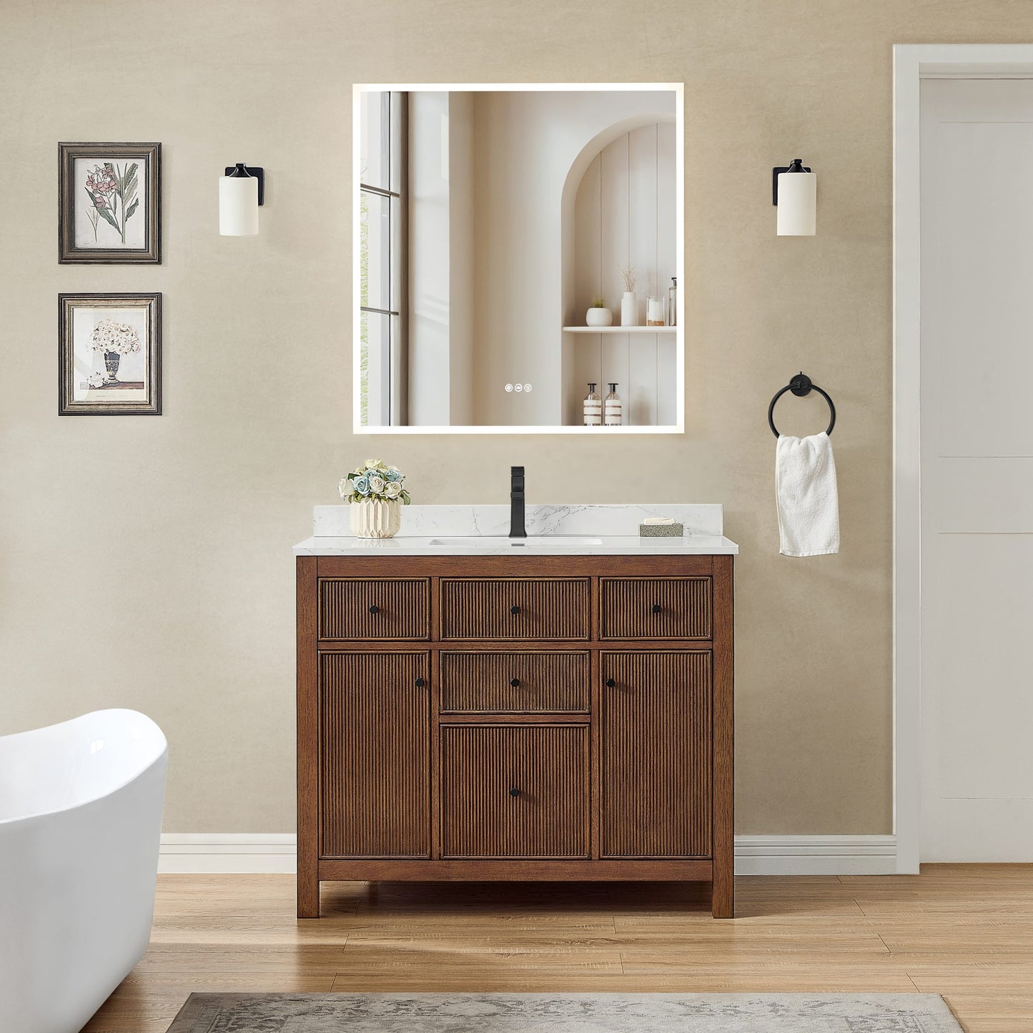Pendry Single Bathroom Vanity - 42W x 35H x 22D