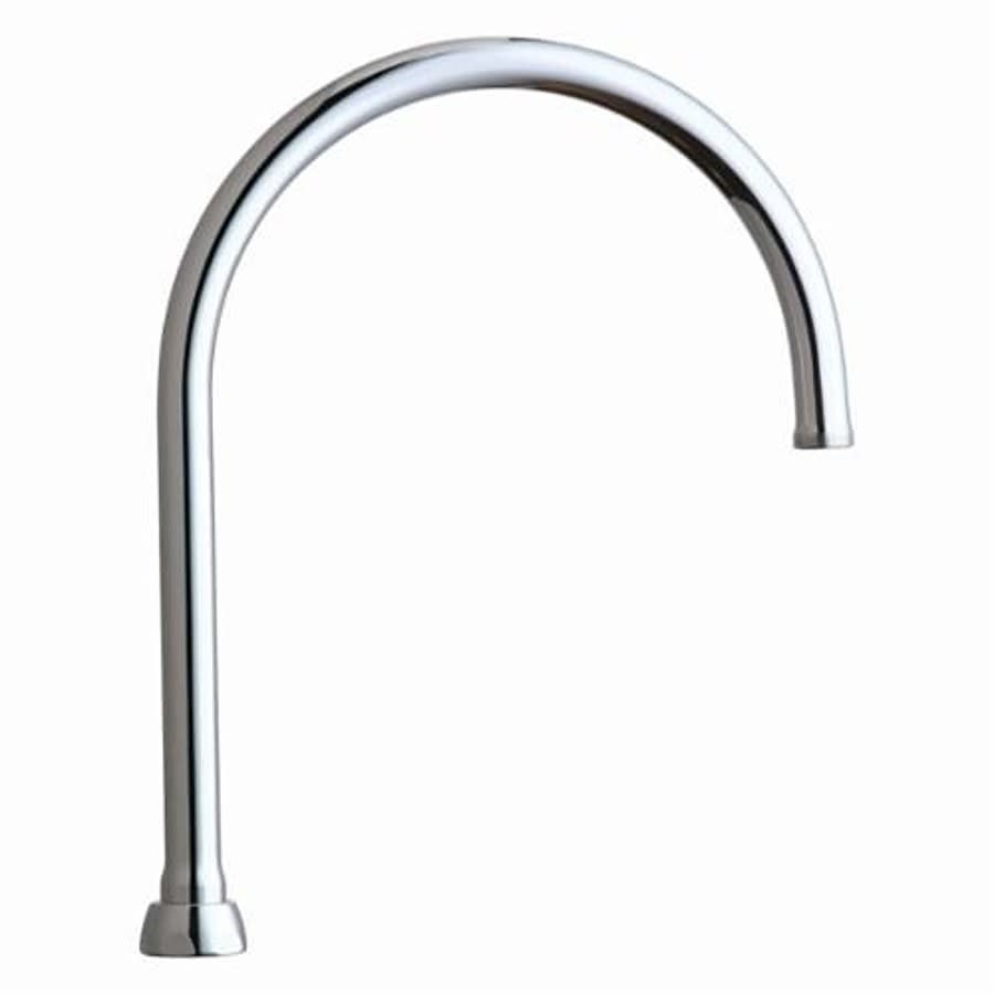 Rigid/Swing Gooseneck Spout, Polished Chrome