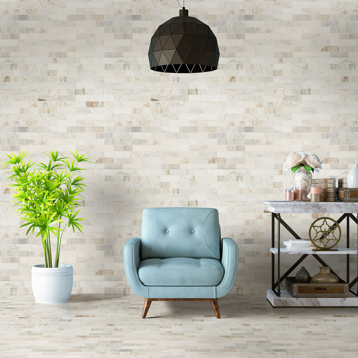 Arabescato Venato Tile