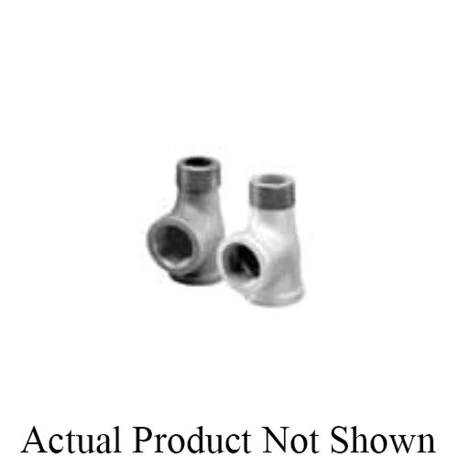 Tee, 1 in, FNPT x MNPT x FNPT, 150 lb, Malleable Iron, Black