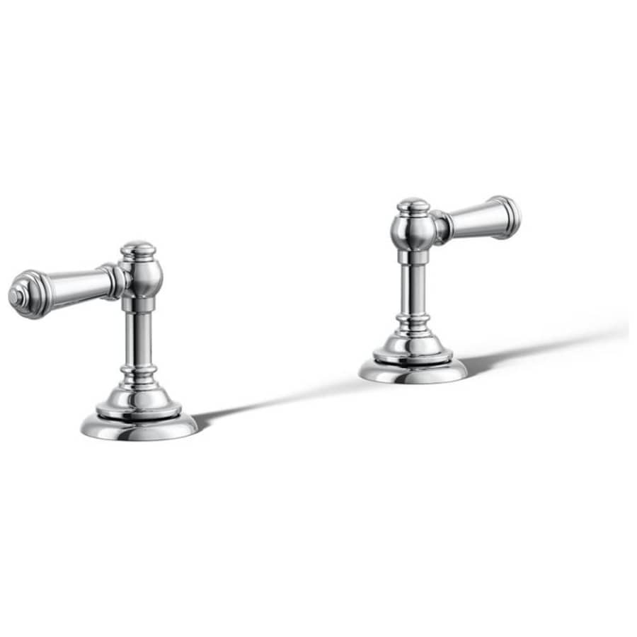 Artifacts Deck-Mount Bath Faucet Handle Trim with Lever Design
