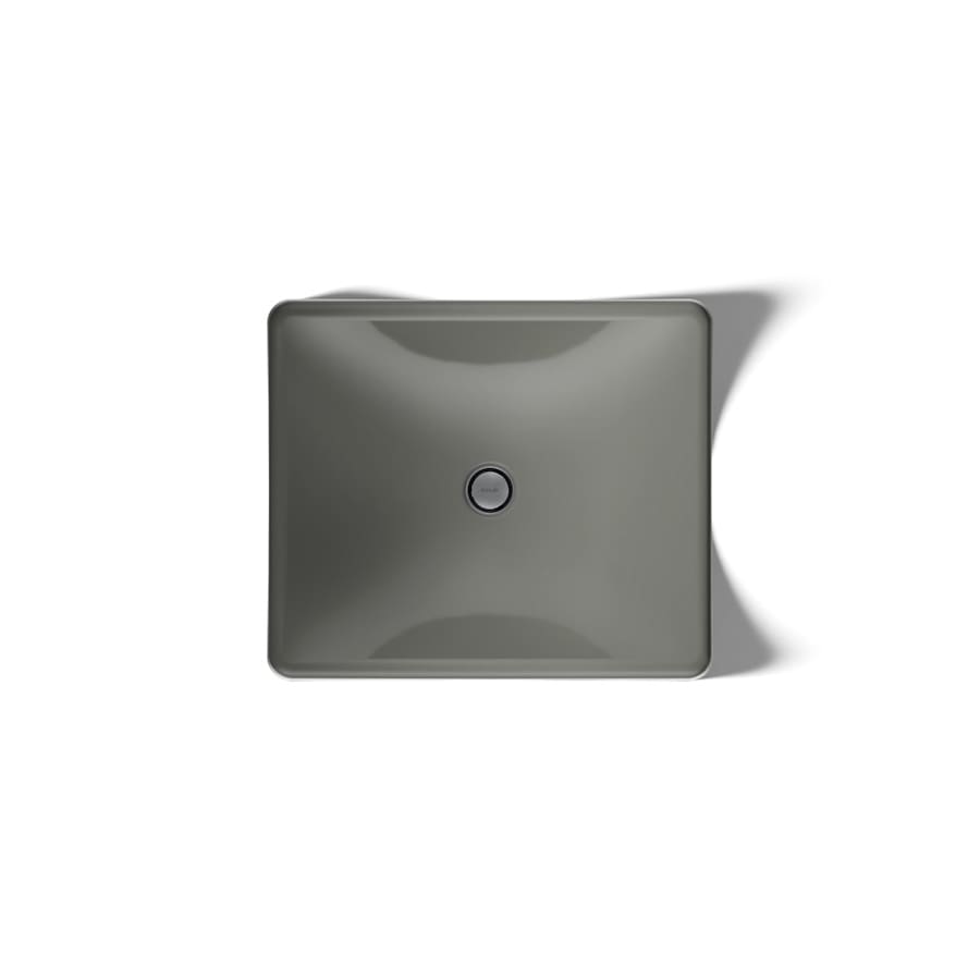 DemiLav 18-1/4" Enameled Cast Iron Wading Pool Bathroom Sink